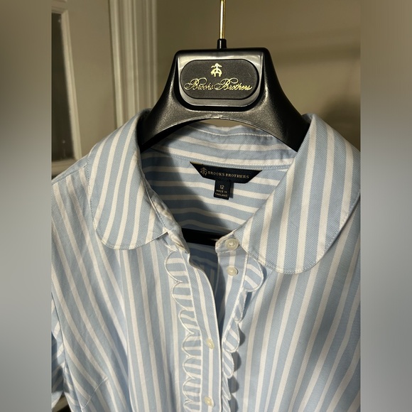 Brooks Brothers Shirt Dress (12) - Picture 3 of 6